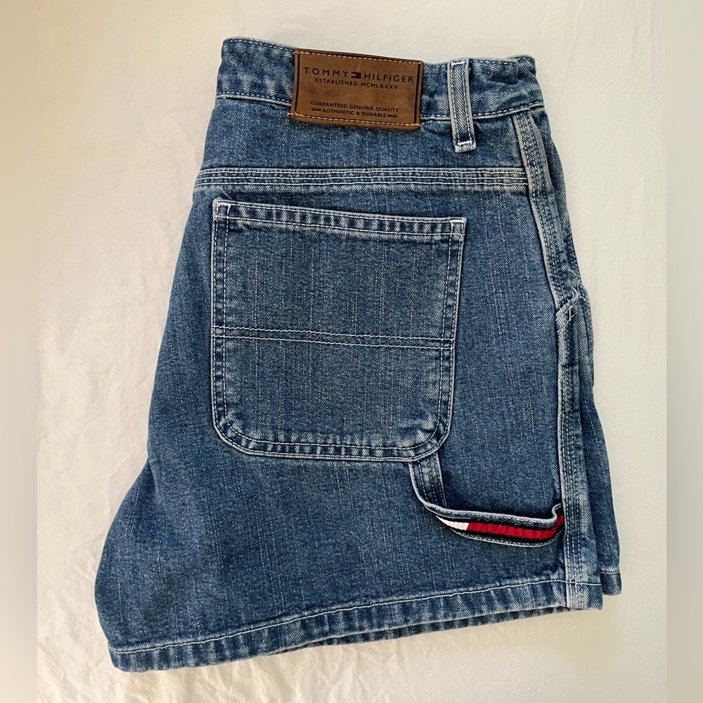 Tommy Hilfiger Blue Denim with Brown Label
